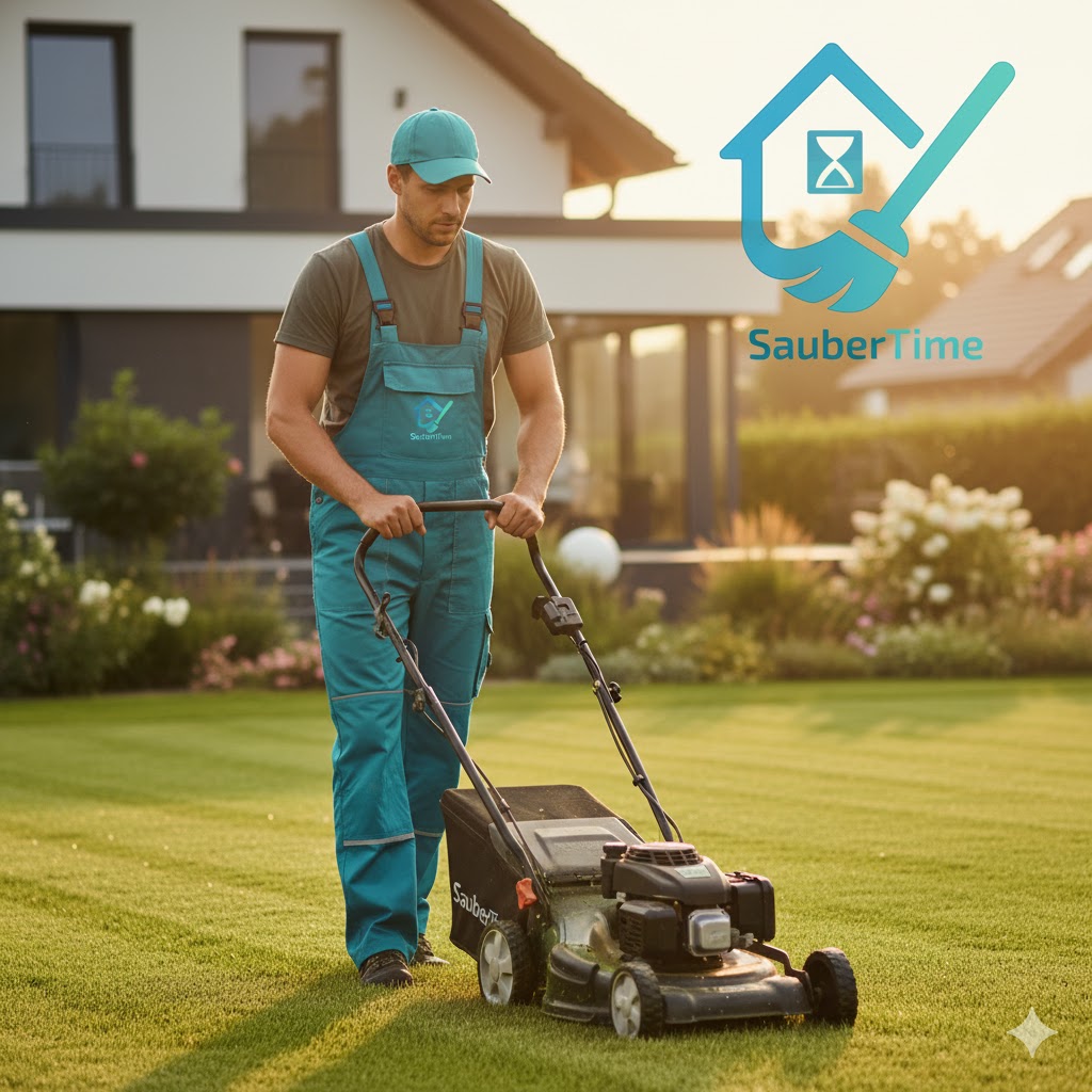 SauberTime man in grün